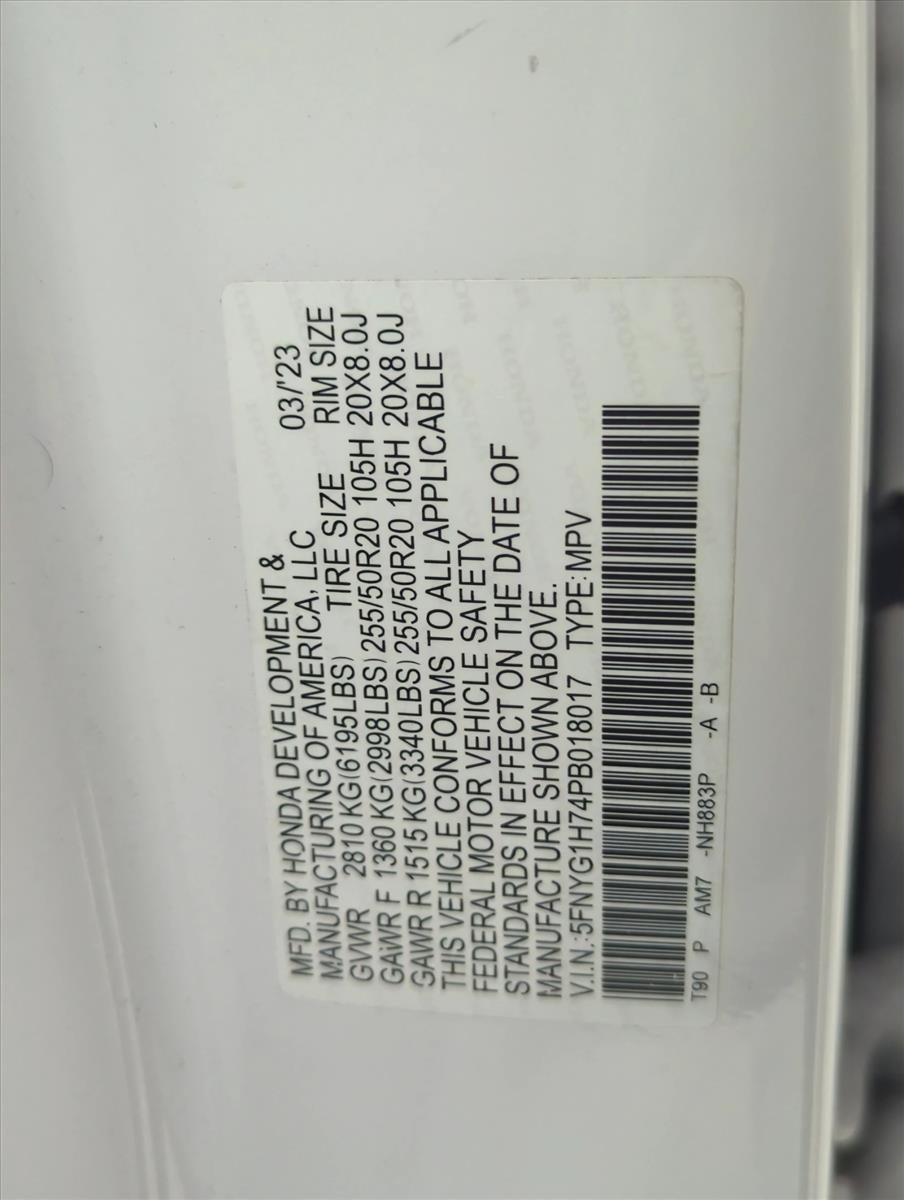 2023 Honda Pilot Touring AWD