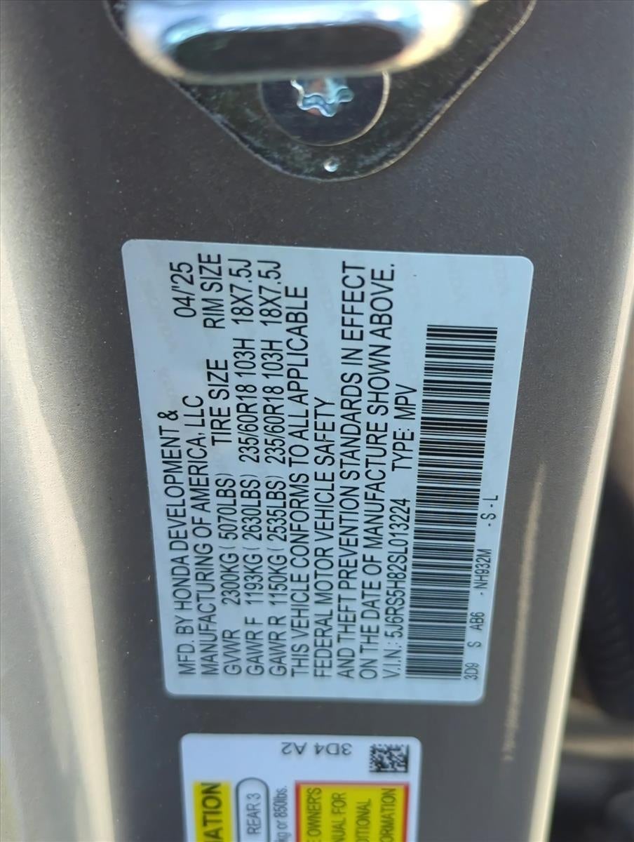 2025 Honda CR-V Hybrid Sport-L FWD