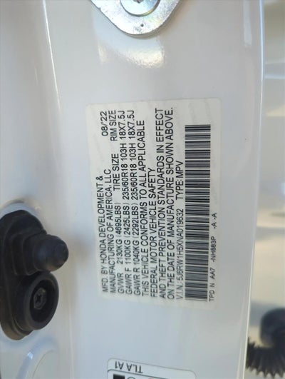 2022 Honda CR-V EX 2WD