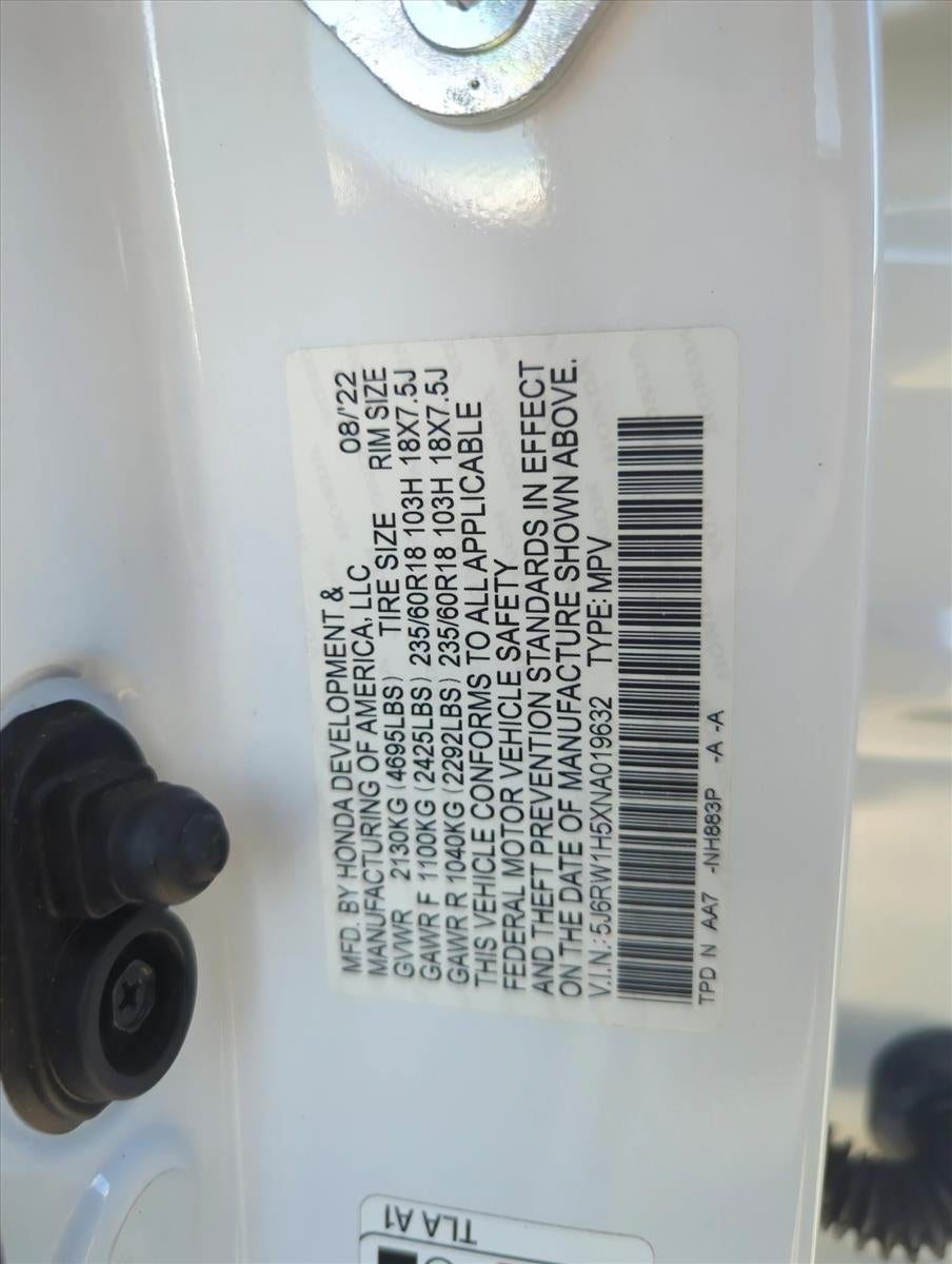 2022 Honda CR-V EX 2WD