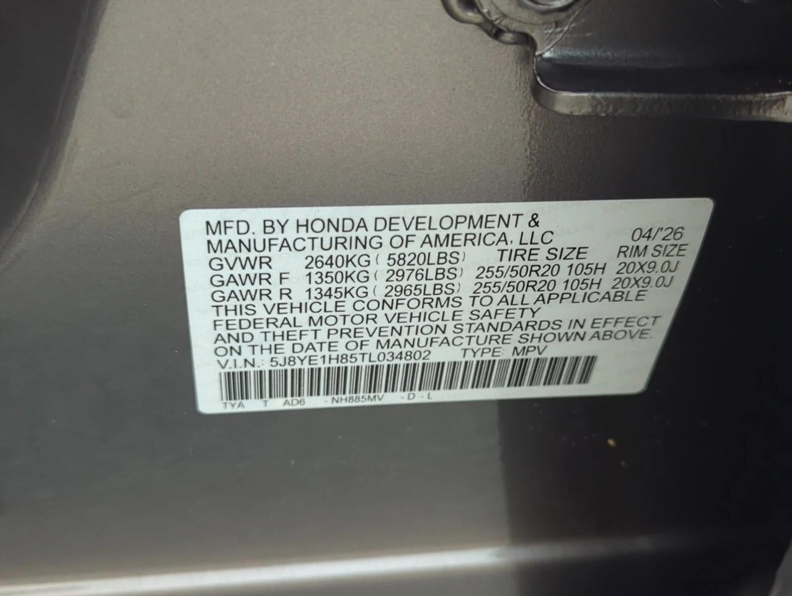 2026 Acura MDX SH-AWD w/Advance Package