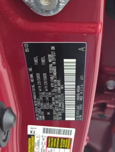 2023 Toyota Highlander Hybrid Platinum FWD (Natl)