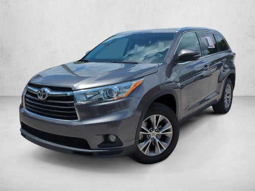 2015 Toyota Highlander FWD 4dr V6 XLE (Natl)