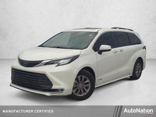 2021 Toyota Sienna XLE FWD 7-Passenger (Natl)