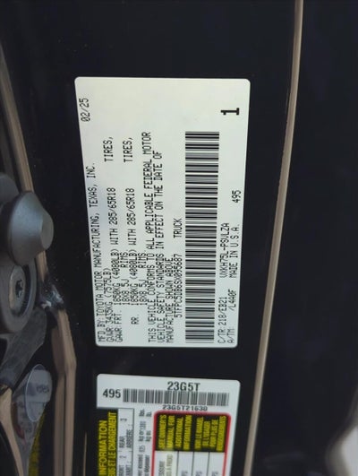 2025 Toyota Tundra 4WD 4WD TRD Pro Hybrid CrewMax 5.5' Bed (Natl)