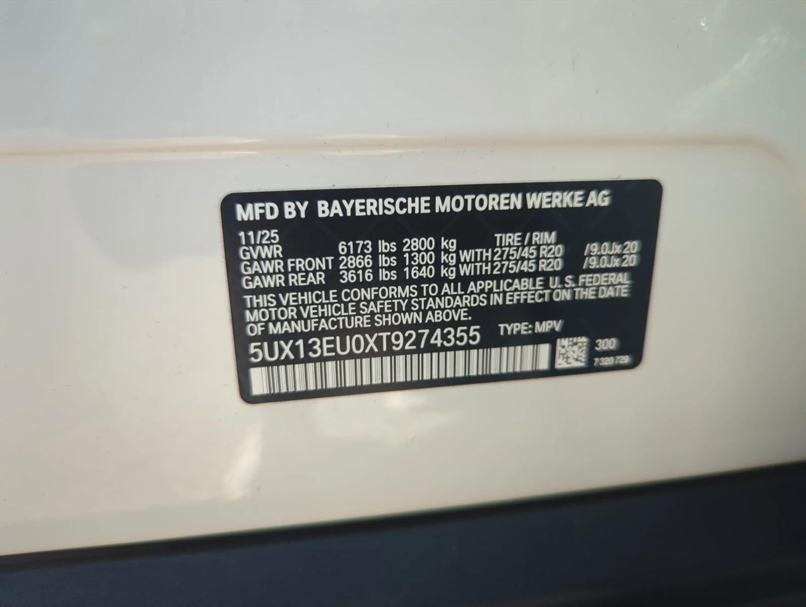 2026 BMW X5 sDrive40i Sports Activity Vehicle