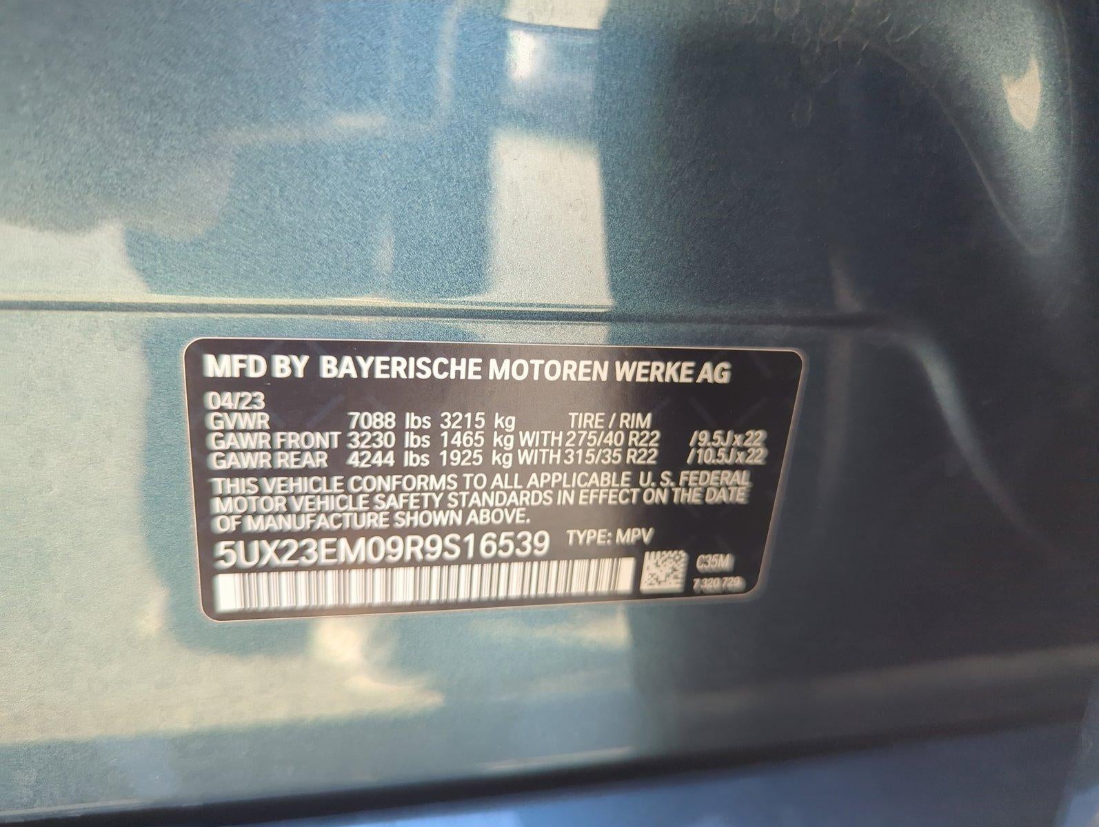 2024 BMW X7 xDrive40i Sports Activity Vehicle