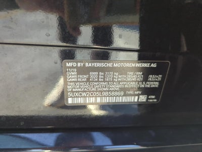 2020 BMW X7 xDrive40i Sports Activity Vehicle