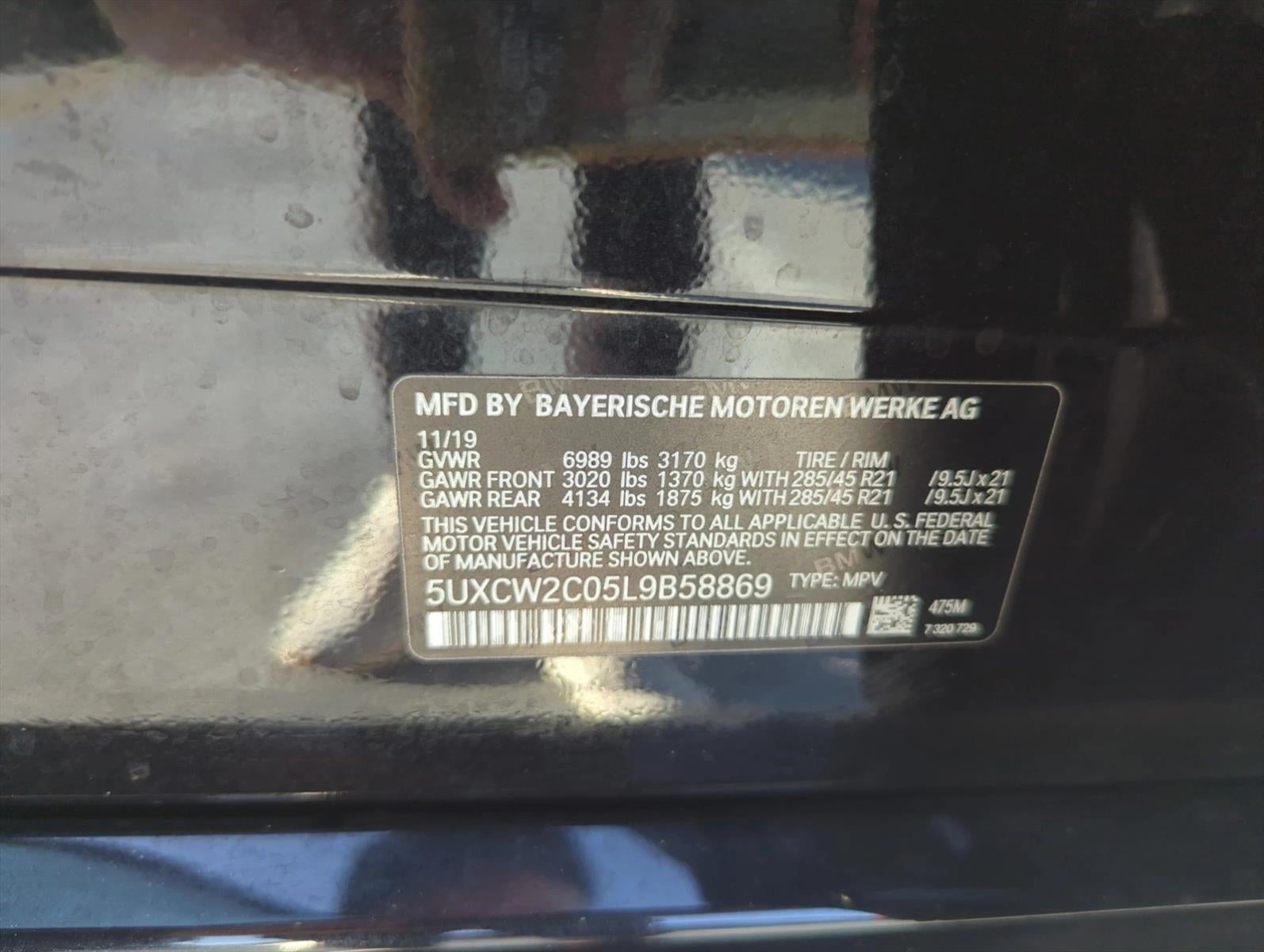 2020 BMW X7 xDrive40i Sports Activity Vehicle