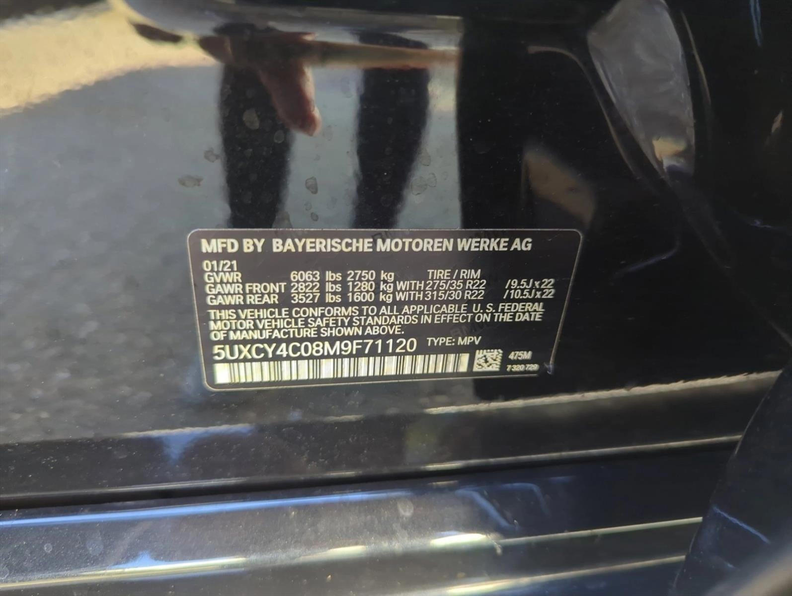 2021 BMW X6 sDrive40i Sports Activity Coupe