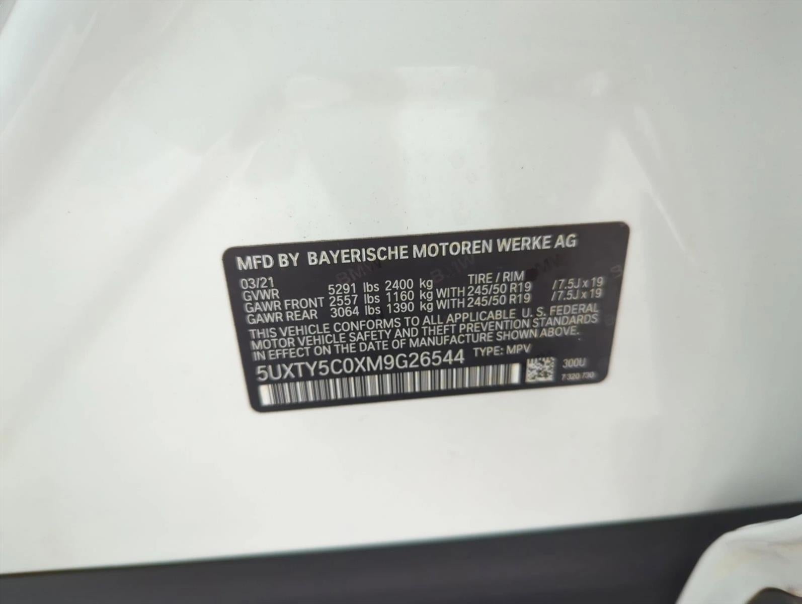 2021 BMW X3 xDrive30i Sports Activity Vehicle