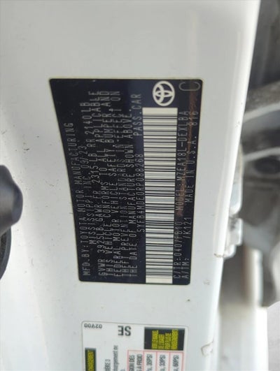 2024 Toyota Corolla LE CVT (Natl)