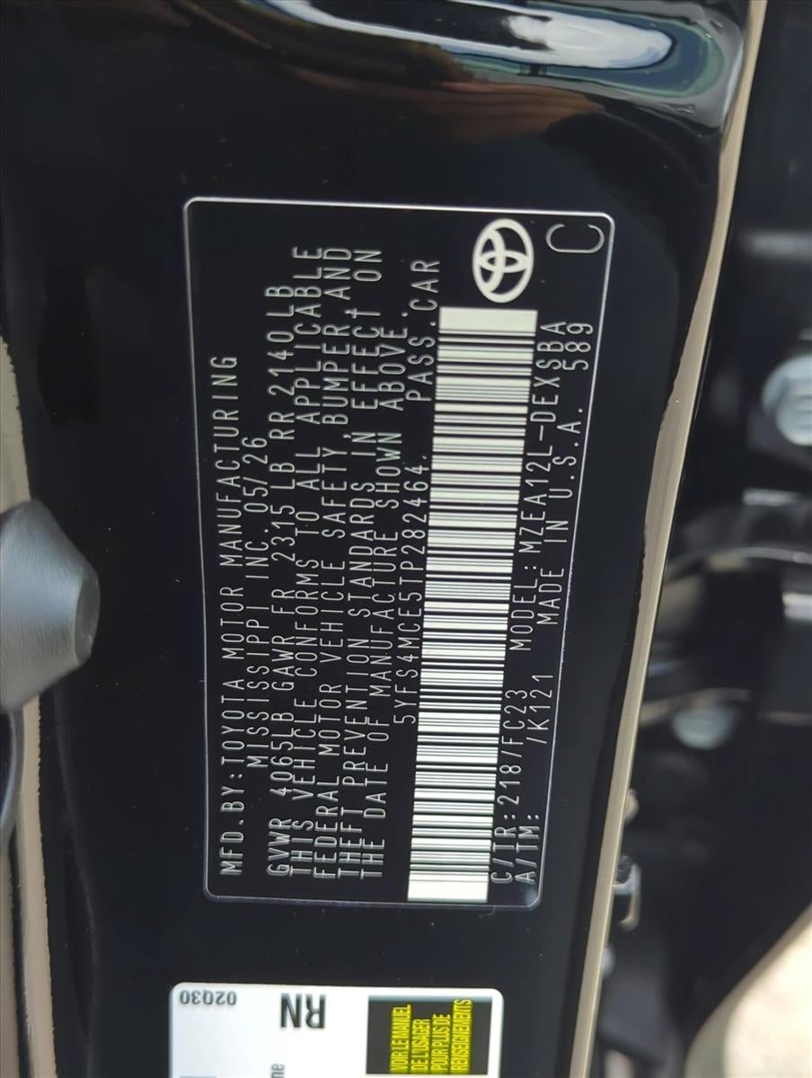 2026 Toyota Corolla SE CVT (Natl)