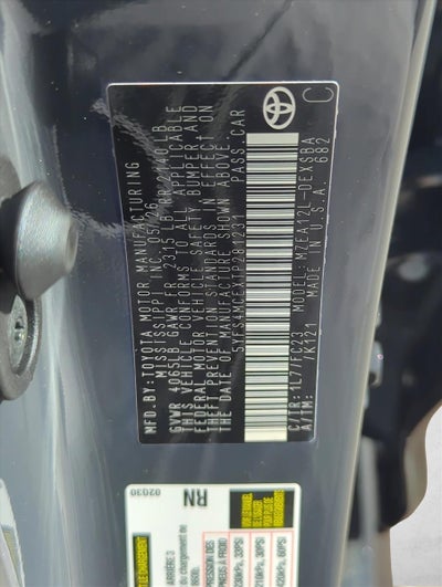 2026 Toyota Corolla SE CVT (Natl)