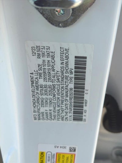 2024 Honda CR-V Hybrid Sport Touring AWD