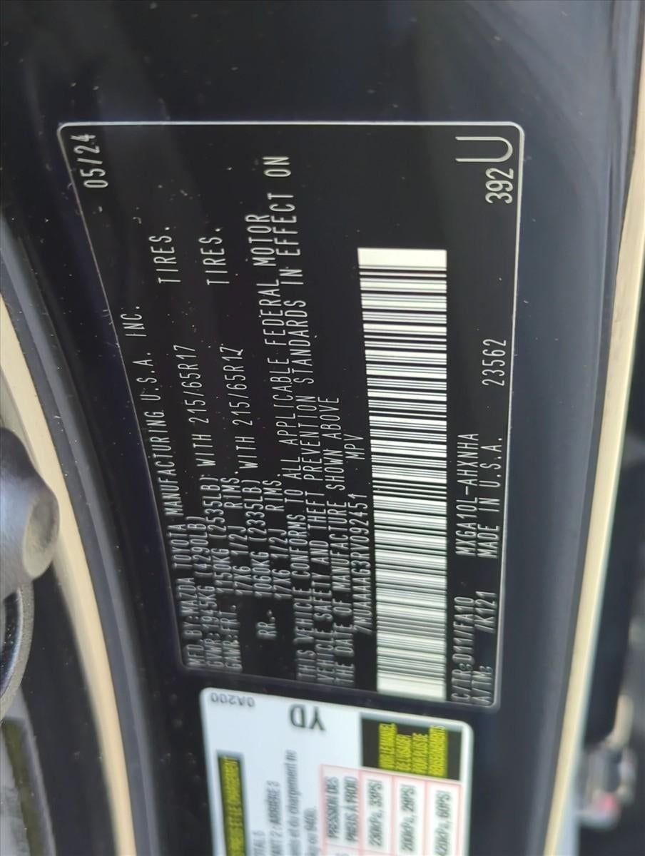 2024 Toyota Corolla Cross L 2WD (Natl)