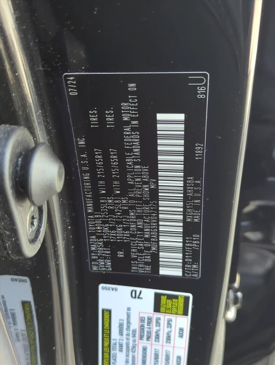 2024 Toyota Corolla Cross Hybrid SE 4WD (Natl)