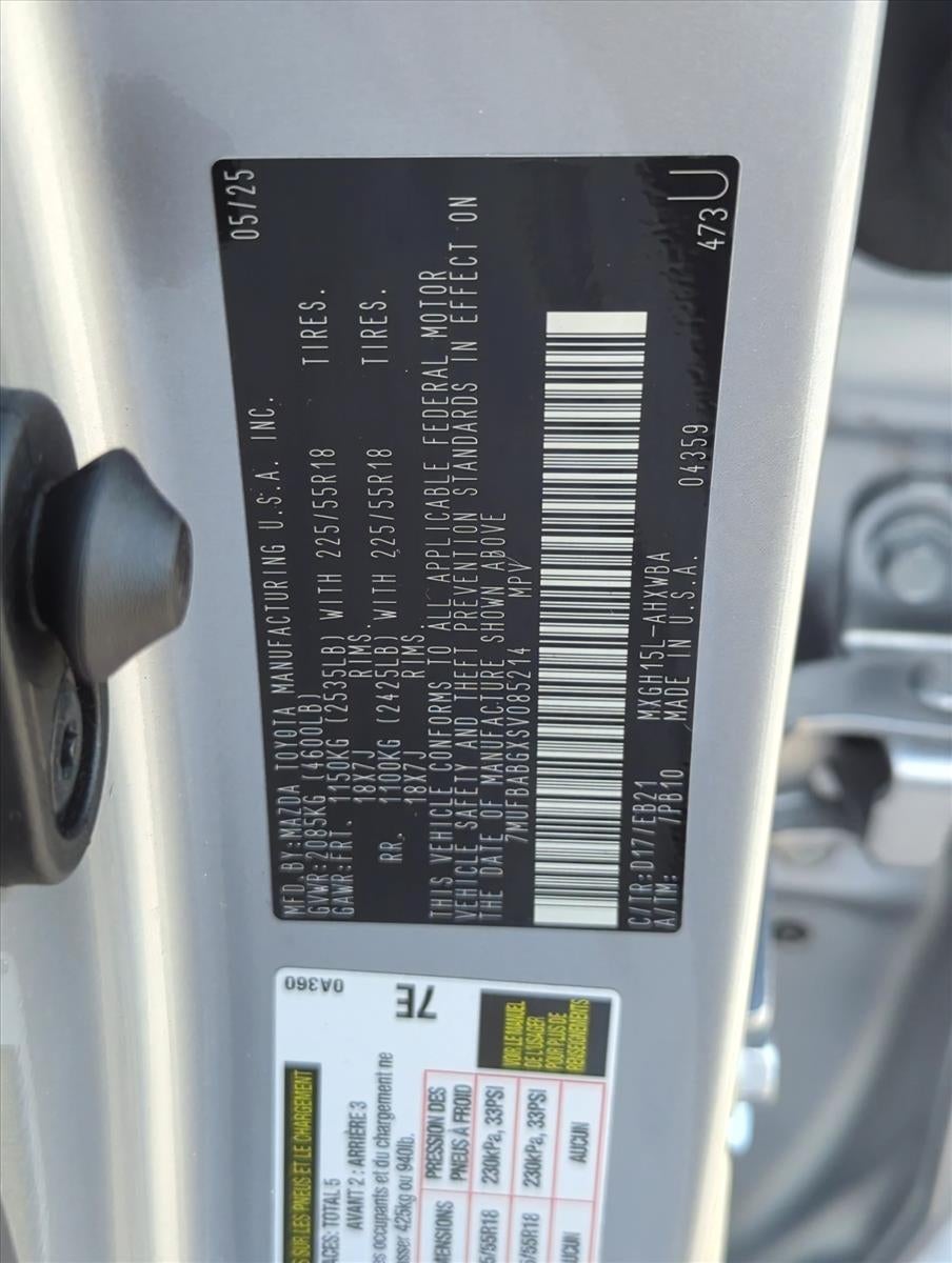 2025 Toyota Corolla Cross Hybrid XSE 4WD (Natl)