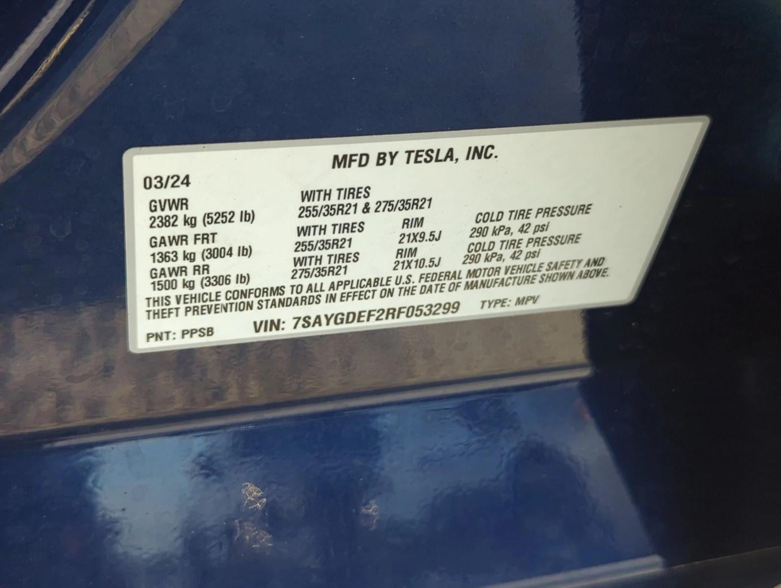 2024 Tesla Model Y Performance AWD
