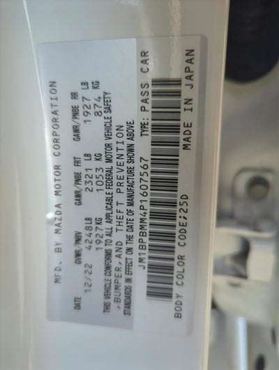 2023 Mazda Mazda3 Hatchback 2.5 S Premium Auto AWD