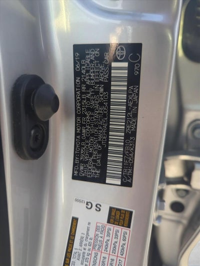 2020 Toyota Corolla LE CVT (Natl)