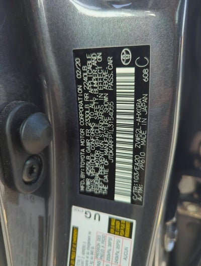 2020 Toyota Prius Prime Limited (Natl)