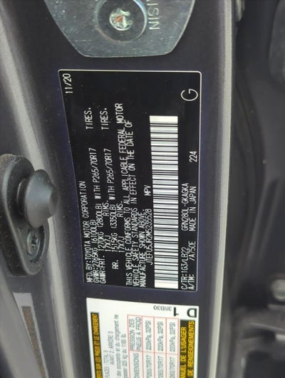 2021 Toyota 4Runner SR5 Premium 2WD (Natl)