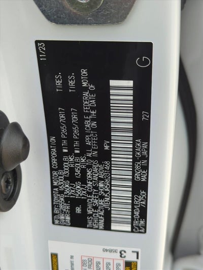 2024 Toyota 4Runner SR5 Premium 4WD (Natl)