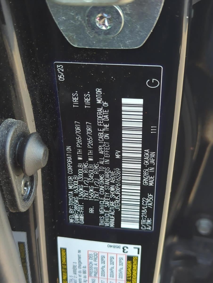2023 Toyota 4Runner TRD Off Road Premium 4WD (Natl)