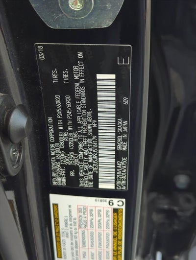 2018 Toyota 4Runner Limited 2WD (Natl)