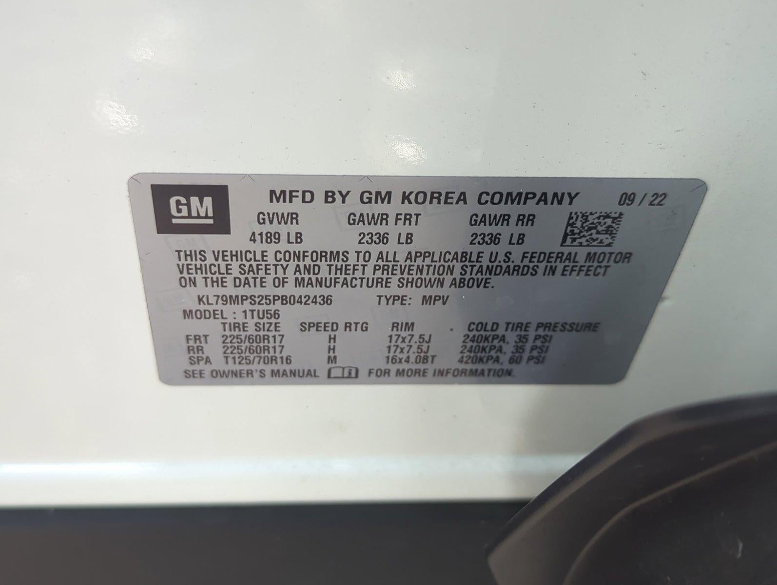 2023 Chevrolet Trailblazer FWD 4dr LT