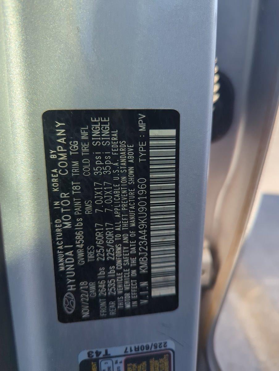 2019 Hyundai TUCSON SE FWD