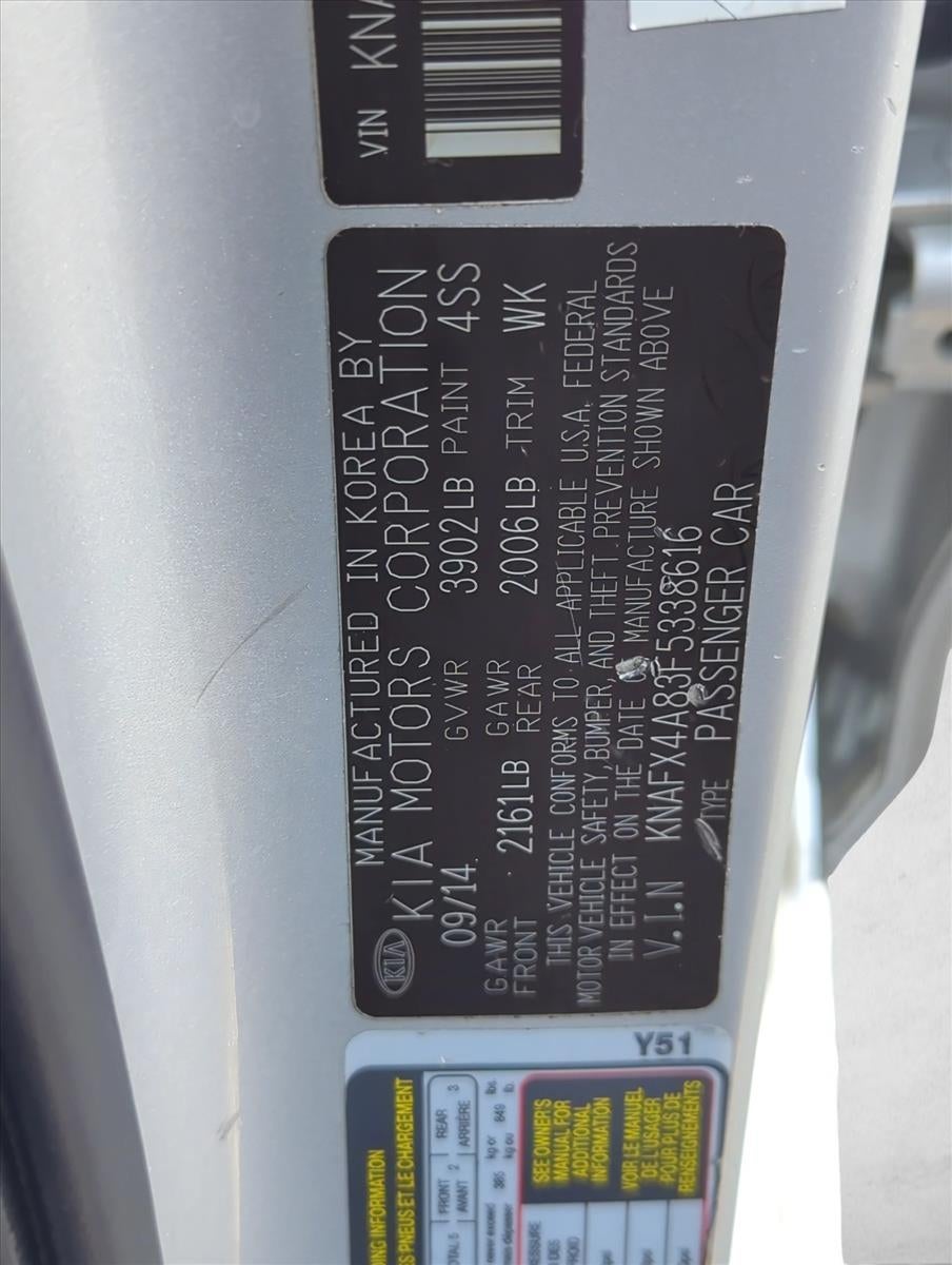 2015 Kia Forte 4dr Sdn Auto EX