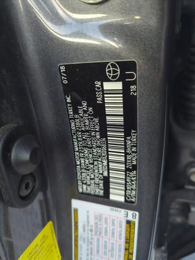 2019 Toyota C-HR XLE FWD (Natl)