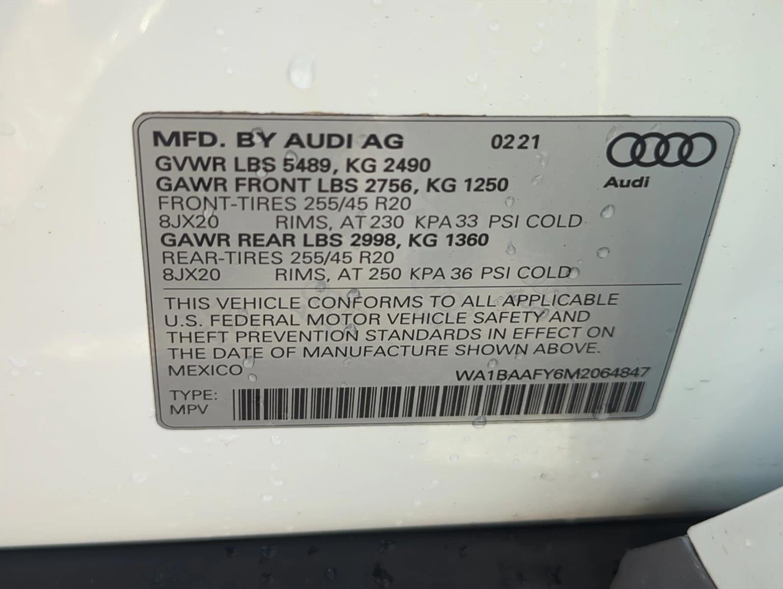 2021 Audi Q5 Premium Plus 45 TFSI quattro