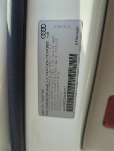2020 Audi A6 Premium 45 TFSI quattro