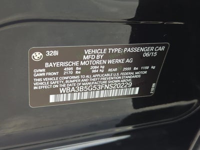 2015 BMW 328i xDrive Sedan