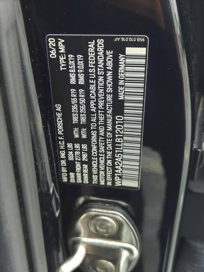 2020 Porsche Macan AWD
