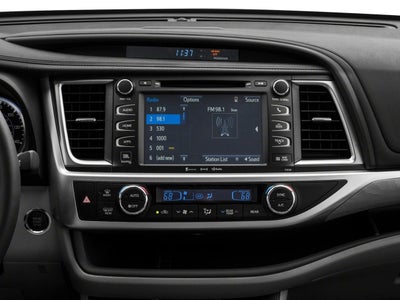 2017 Toyota Highlander Limited Platinum V6 AWD (Natl)
