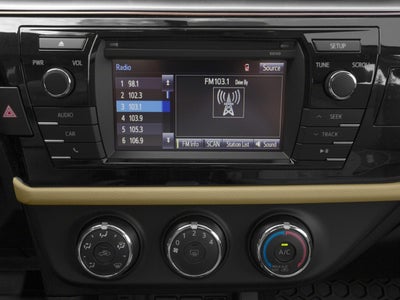 2016 Toyota Corolla 4dr Sdn Auto L (Natl)