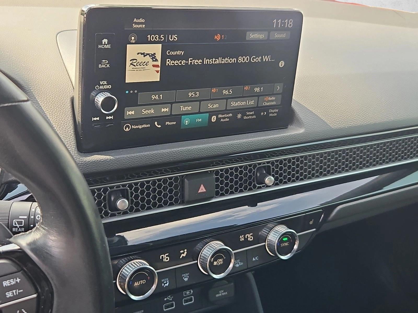 2022 Honda Civic Hatchback Sport Touring CVT