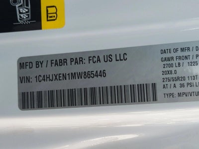 2021 Jeep Wrangler Unlimited Sahara 4x4