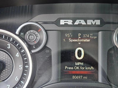 2019 RAM 1500 Big Horn/Lone Star 4x2 Crew Cab 5'7" Box
