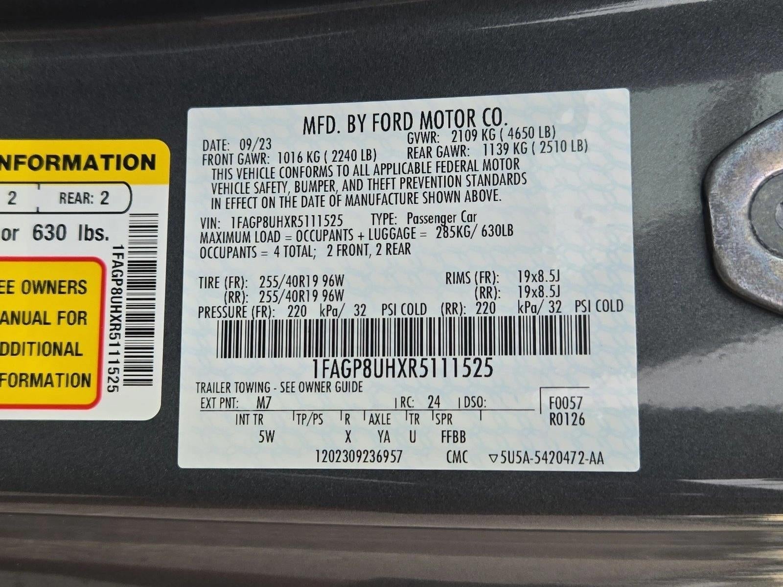 2024 Ford Mustang EcoBoost Premium Convertible