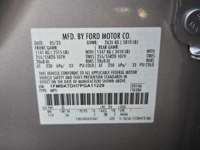 2023 Ford Explorer XLT RWD