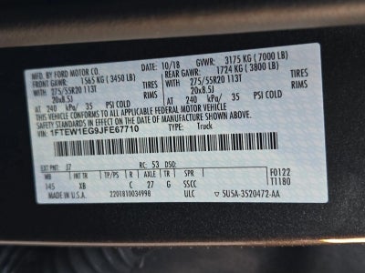 2018 Ford F-150 XLT 4WD SuperCrew 5.5' Box