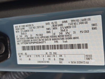 2023 Ford F-150 XL 4WD SuperCrew 5.5' Box