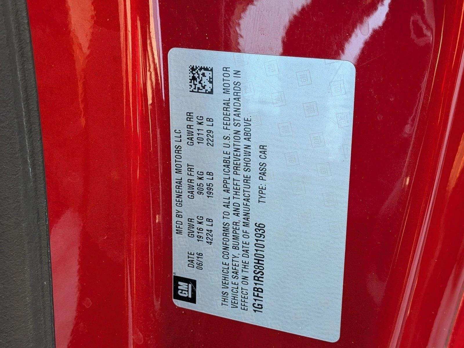 2017 Chevrolet Camaro 2dr Coupe 1LT