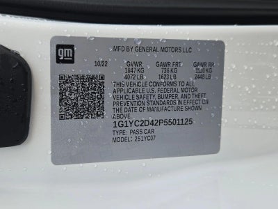 2023 Chevrolet Corvette Stingray Coupe 3LT