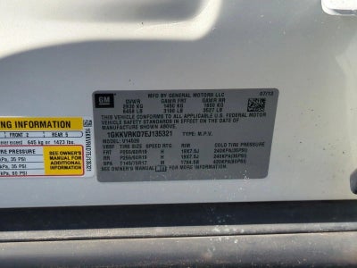 2014 GMC Acadia AWD 4dr SLT1